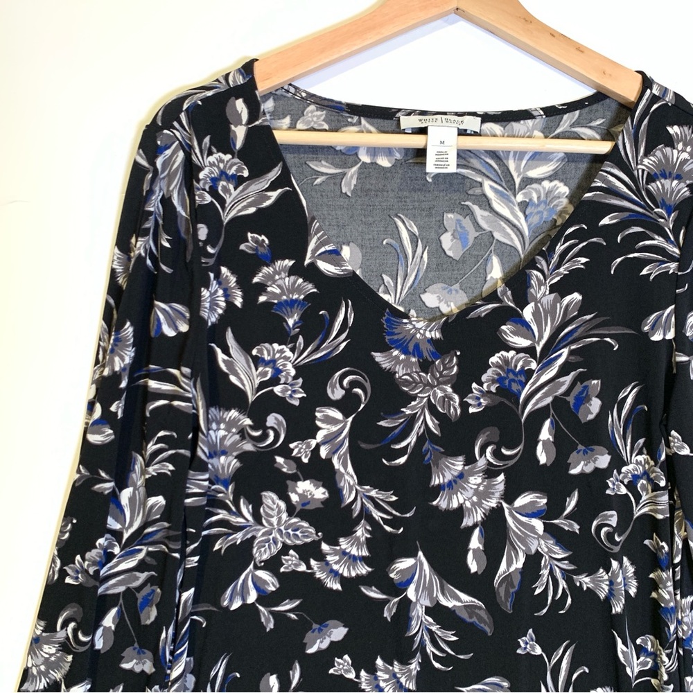 White House Black Market Party/Cocktail 3/4 Sleeve Dress Size Medium - Picture 10 of 12